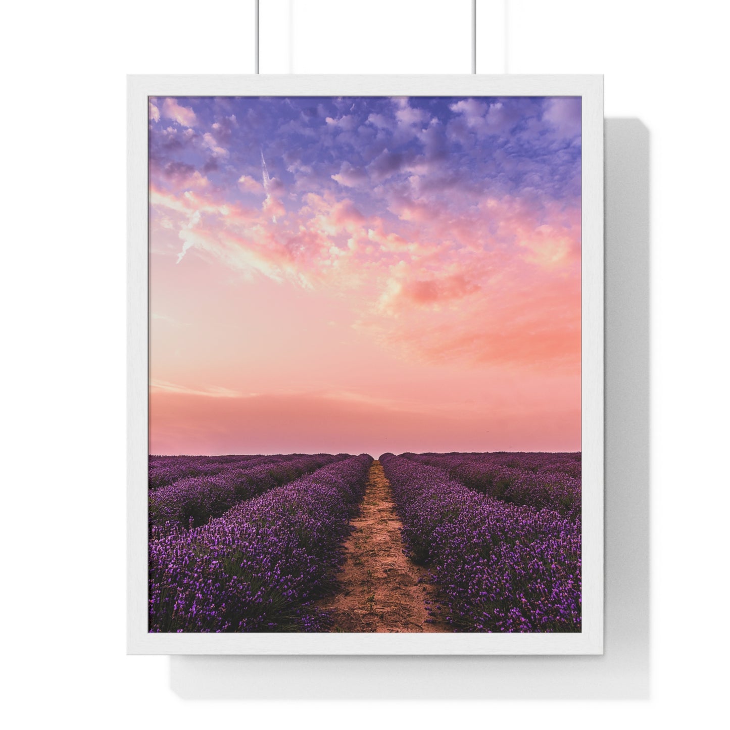 Vertical Framed Poster  • Provence Camargue Urlaubsmotiv