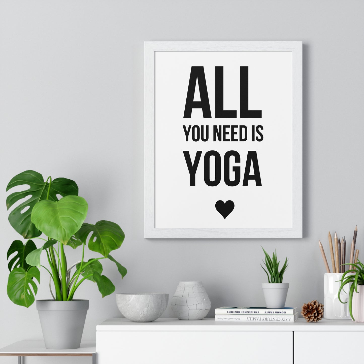 Vertical Framed Poster