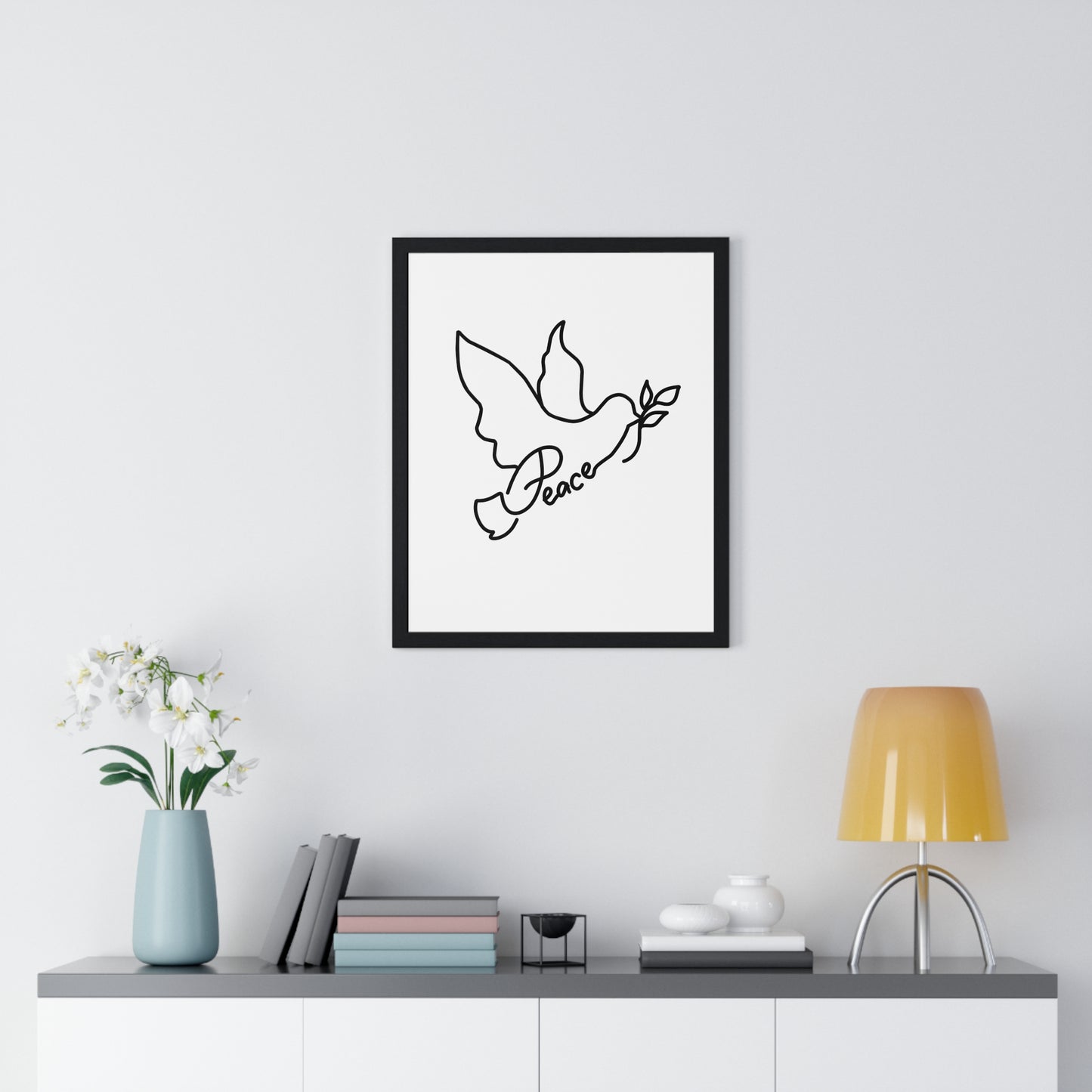 Vertical Framed Poster