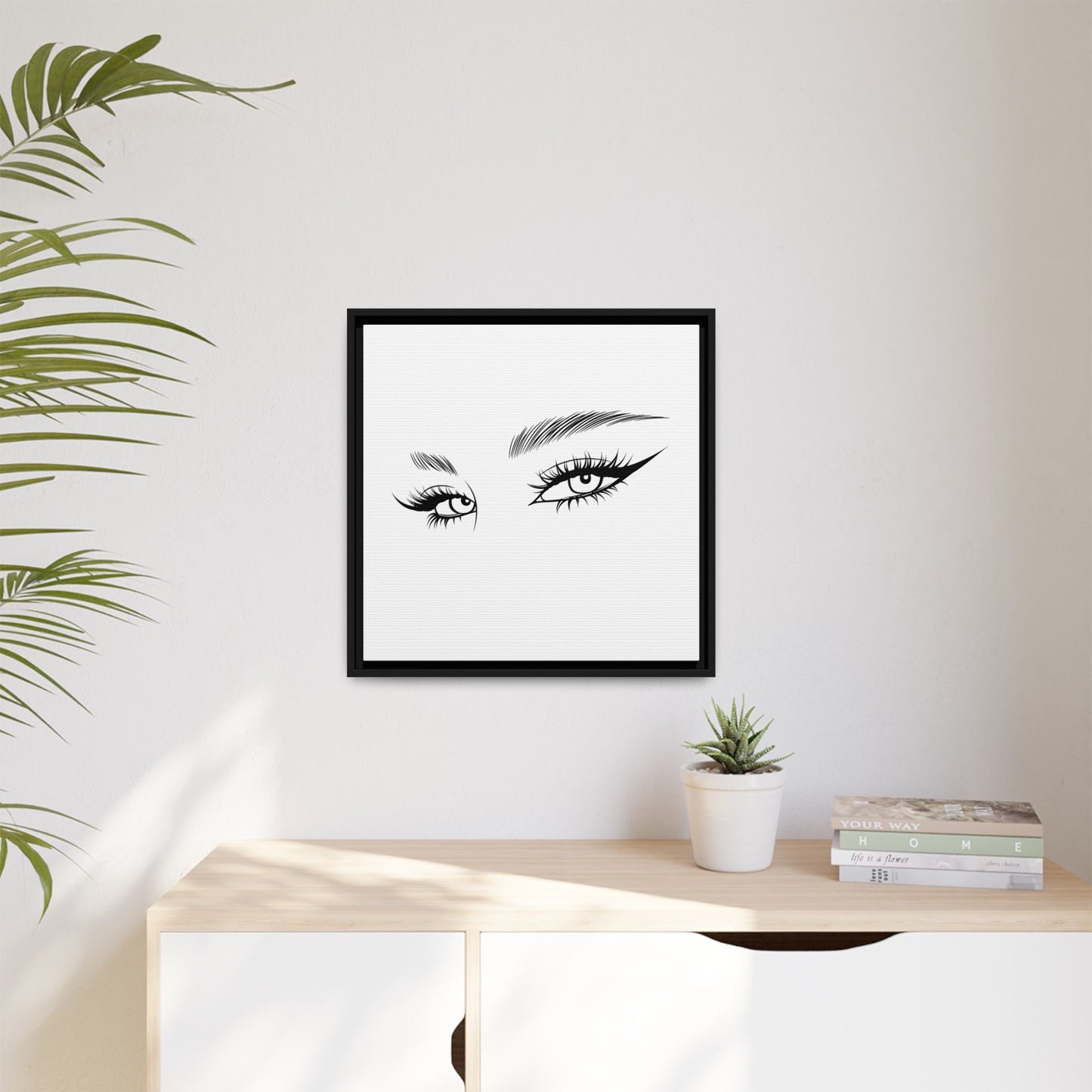 Matte Canvas, Framed (Multi-color)