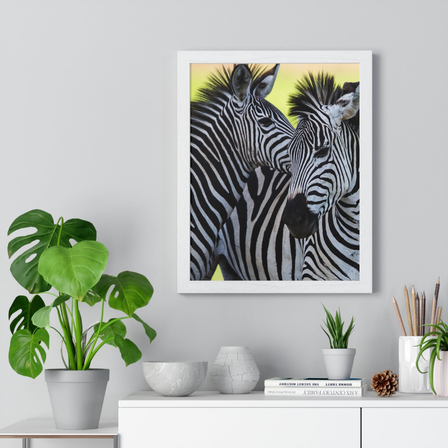 Vertical Framed Poster • Urlaubsmotiv