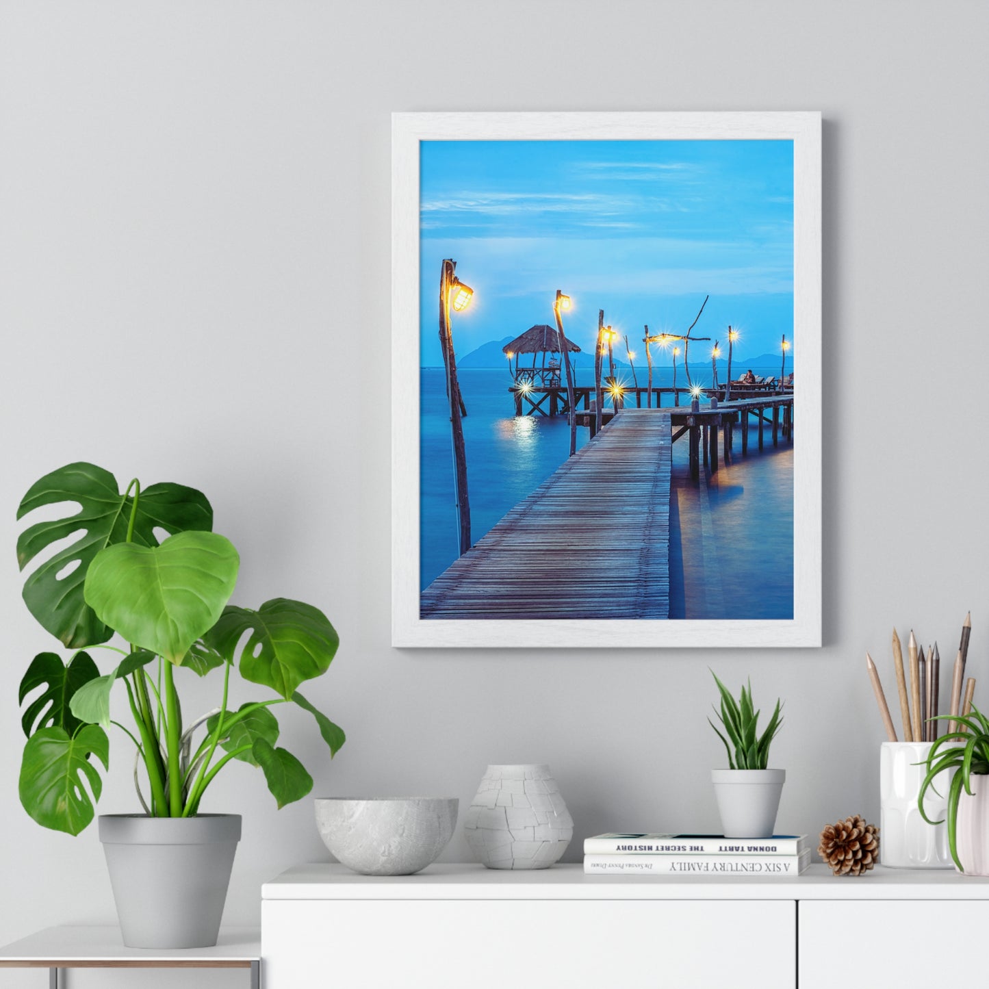 Vertical Framed Poster  • Urlaubsmotiv