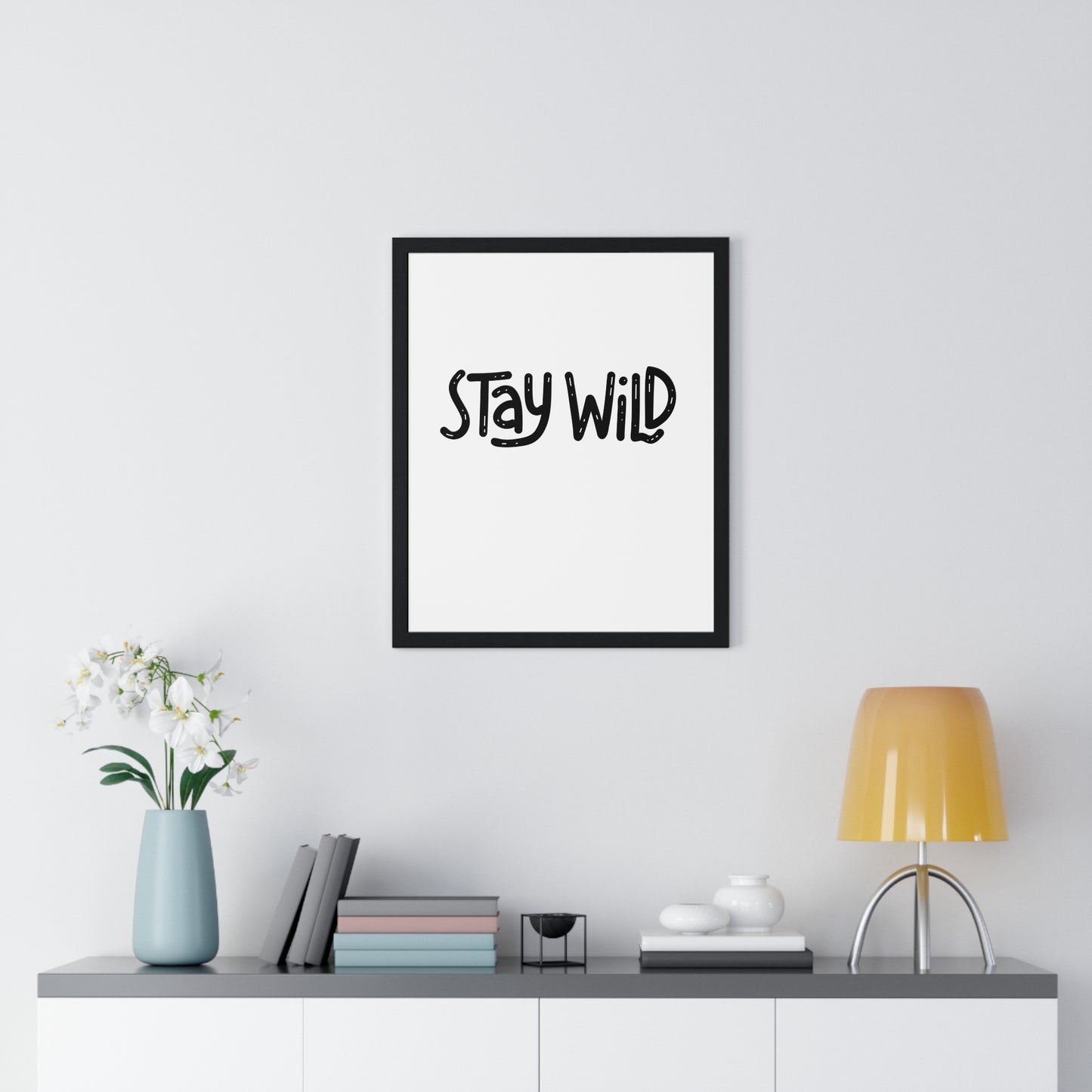 Vertical Framed Poster