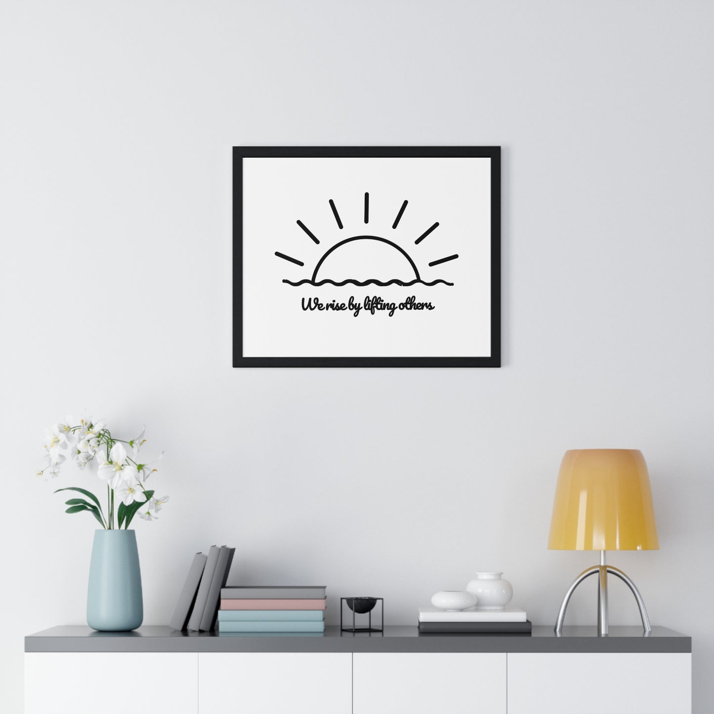 Horizontal Framed Poster