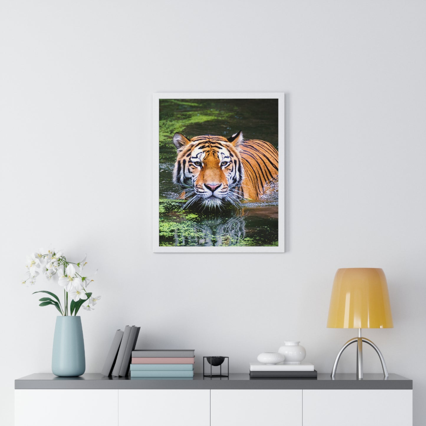 Vertical Framed Poster • Urlaubsmotiv