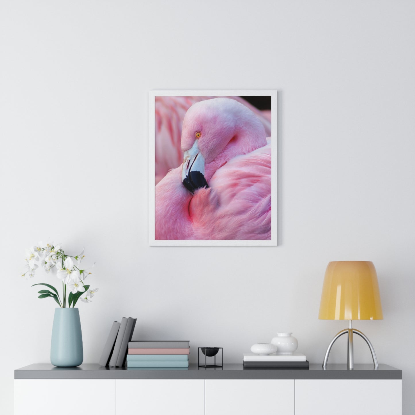 Vertical Framed Poster • Urlaubsmotiv