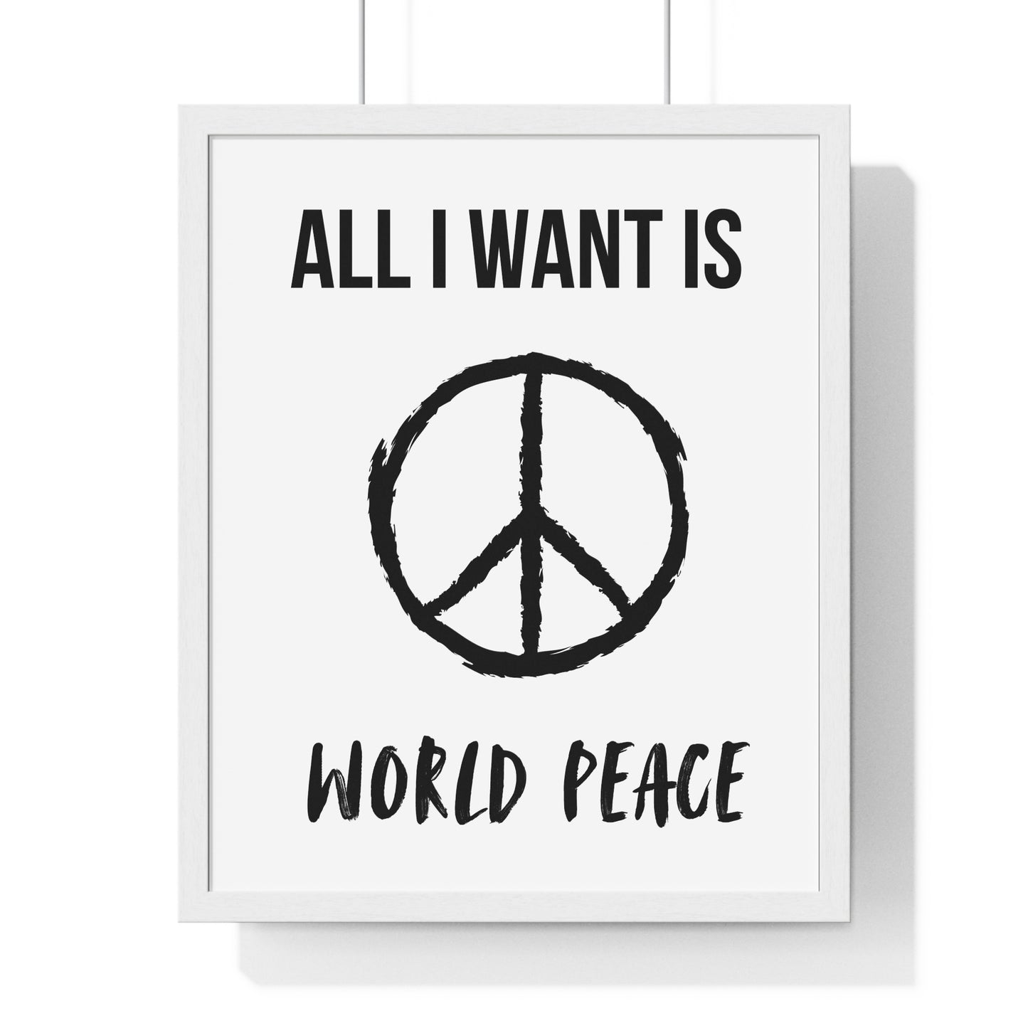 Vertical Framed Poster