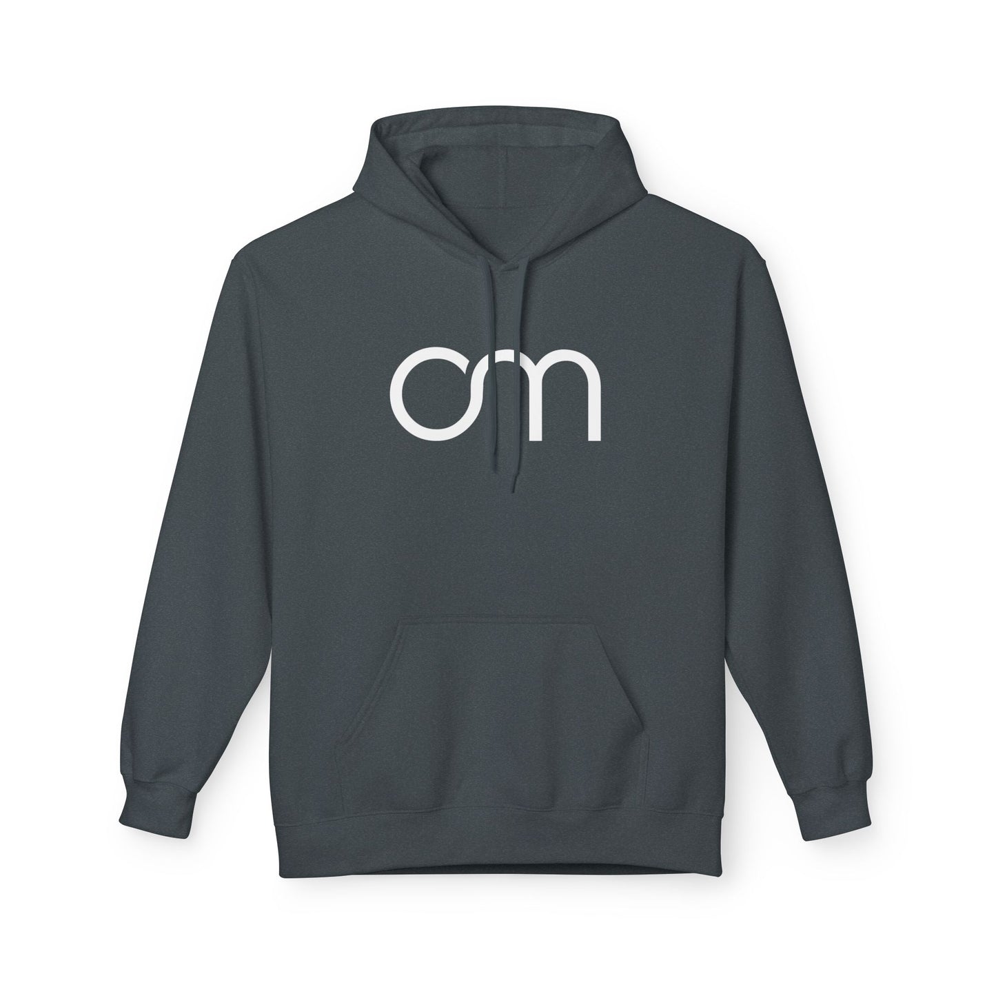 OM MANTRA OHM • Buddhismus, Hunduismus Spiritueller Sanskrit Spruch Hoodie in minimalistischem Design für Damen & Herren • Baumwolle 🌿