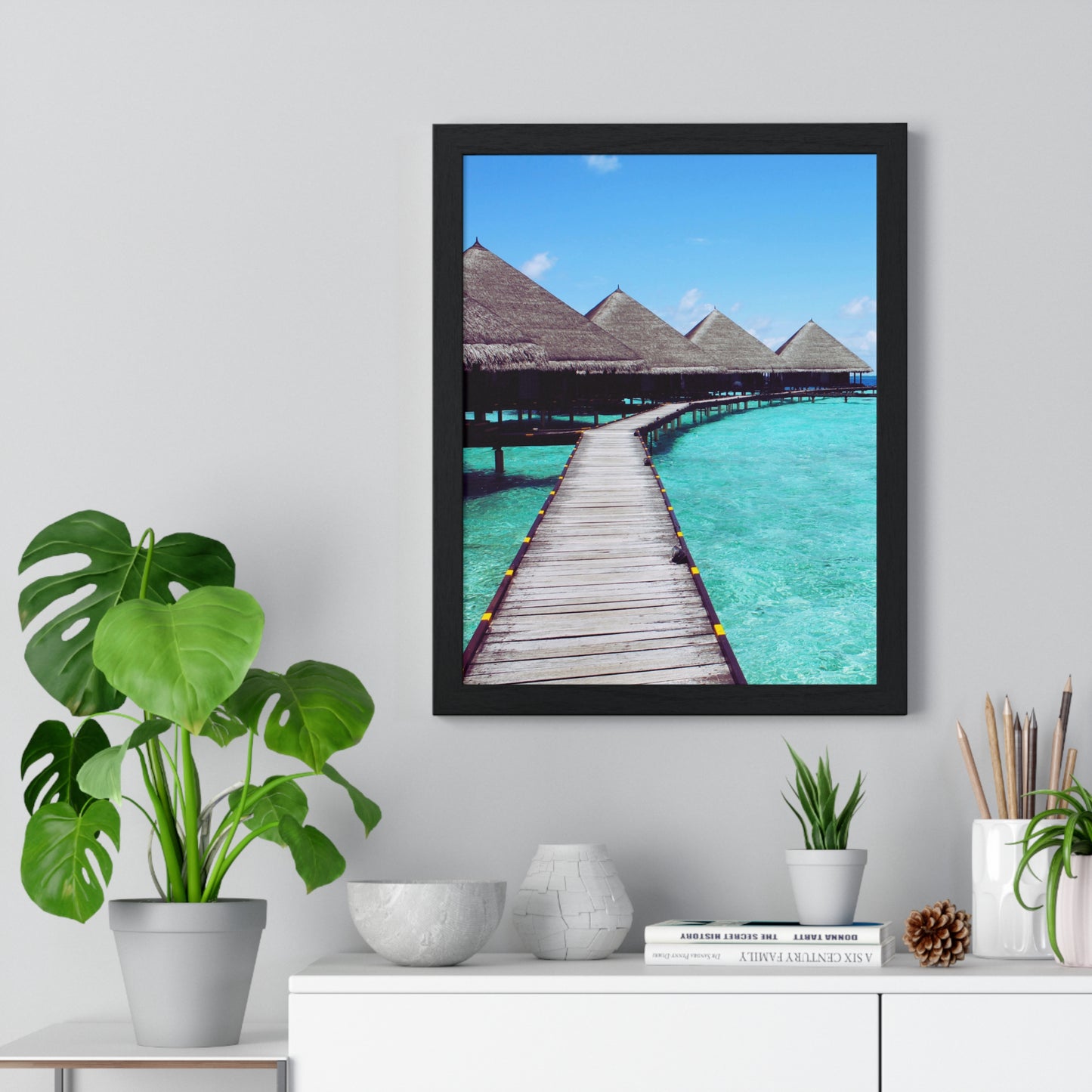 Vertical Framed Poster  • Urlaubsmotiv