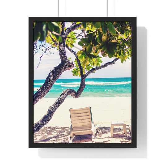 Vertical Framed Poster  • Urlaubsmotiv