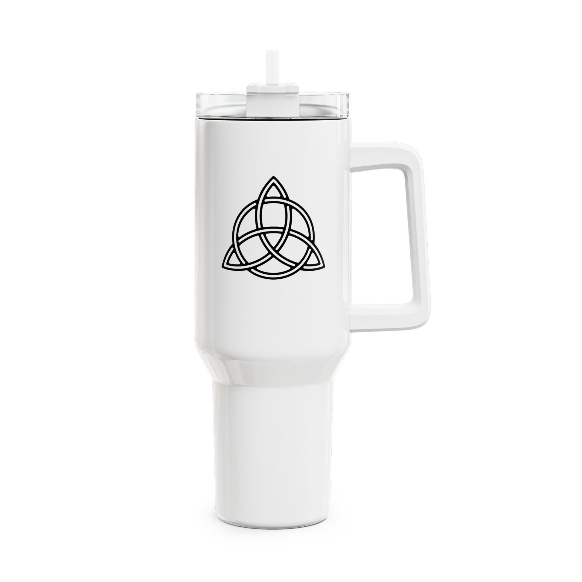 TRIQUETRA KELTISCHER KNOTEN • NORDISCHES WIKINGER ZEICHEN • Tumbler XXL Reisebecher 1,2L - YOGA SANTA
