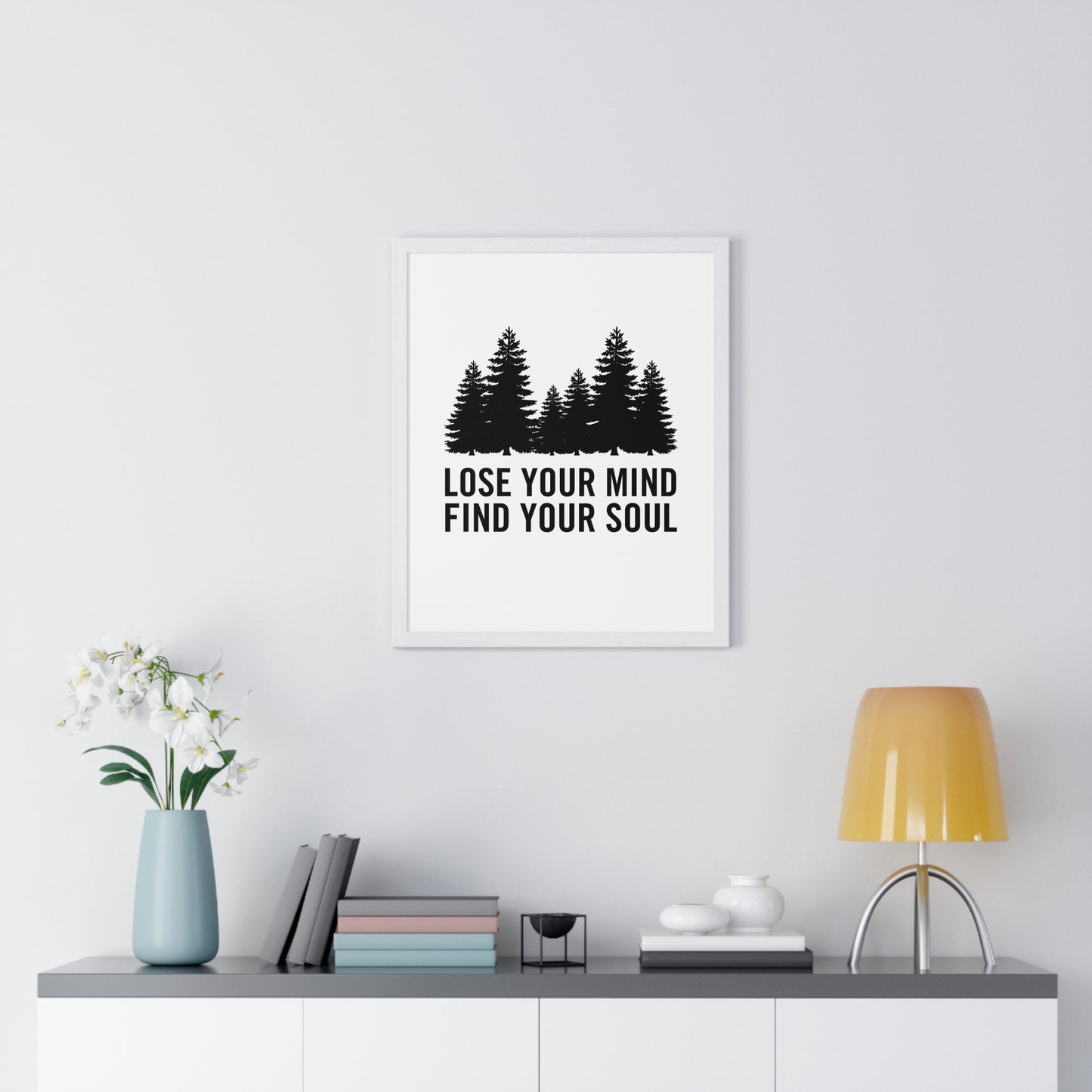 Vertical Framed Poster