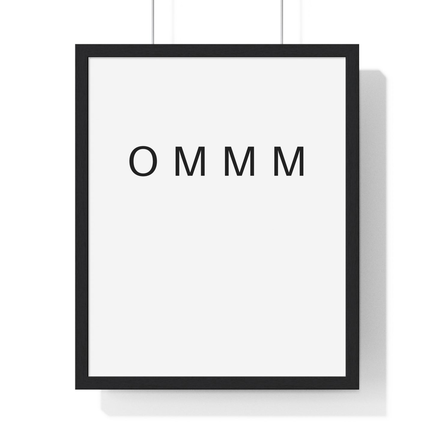 Vertical Framed Poster