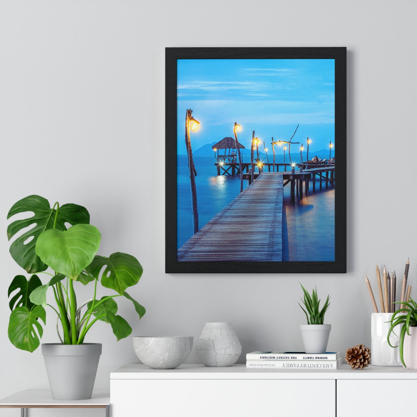 Vertical Framed Poster  • Urlaubsmotiv