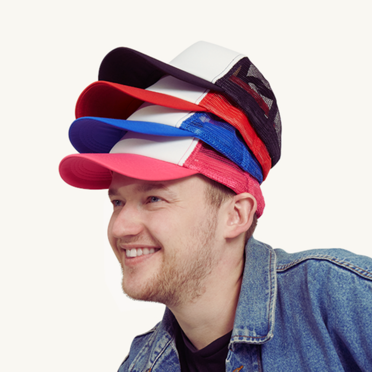 HEAVILY MEDITATED • Yoga Spruch Meditations Accessoire • Mütze Trucker Mesh Cap - YOGA SANTA