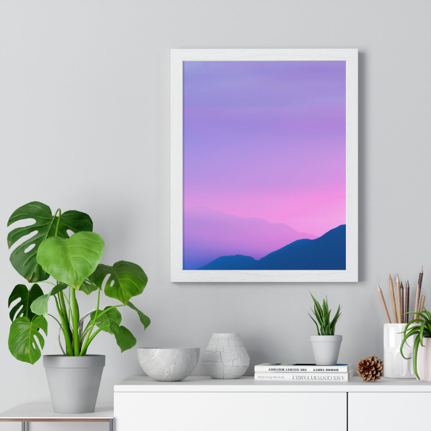 Vertical Framed Poster