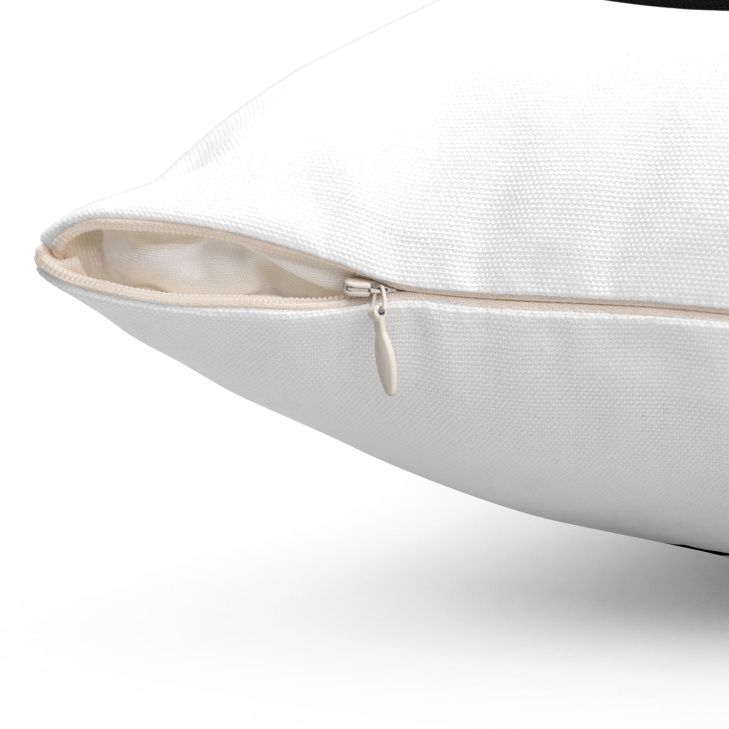 MOTTE MOND TRANSFORMATION • Deko Kissen mit Reißverschluss Quadratisch Weiss