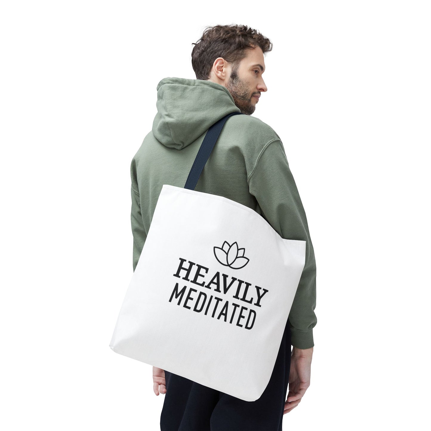 HEAVILY MEDITATED • Henkel Tragetasche • Extra Robust - YOGA SANTA