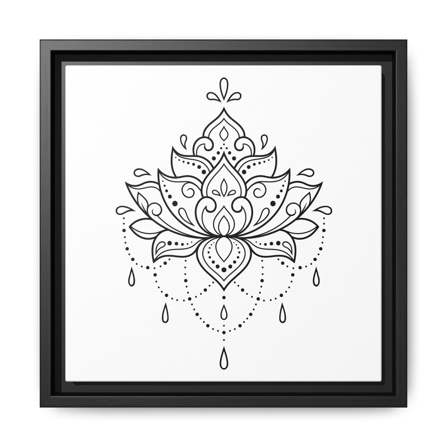 Matte Canvas, Framed (Multi-color)