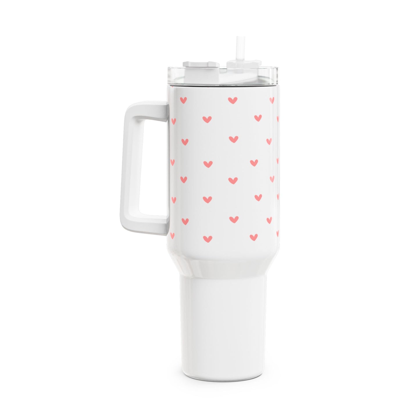 HERZ MUSTER SÜß NIEDLICH - Tumbler, 40oz  • Liebesbeweis Geschenk, LOVE Liebesbotschaft