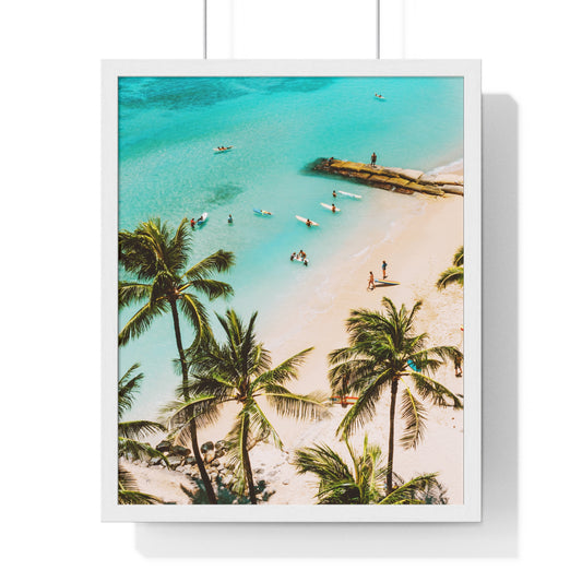 Vertical Framed Poster  • Urlaubsmotiv