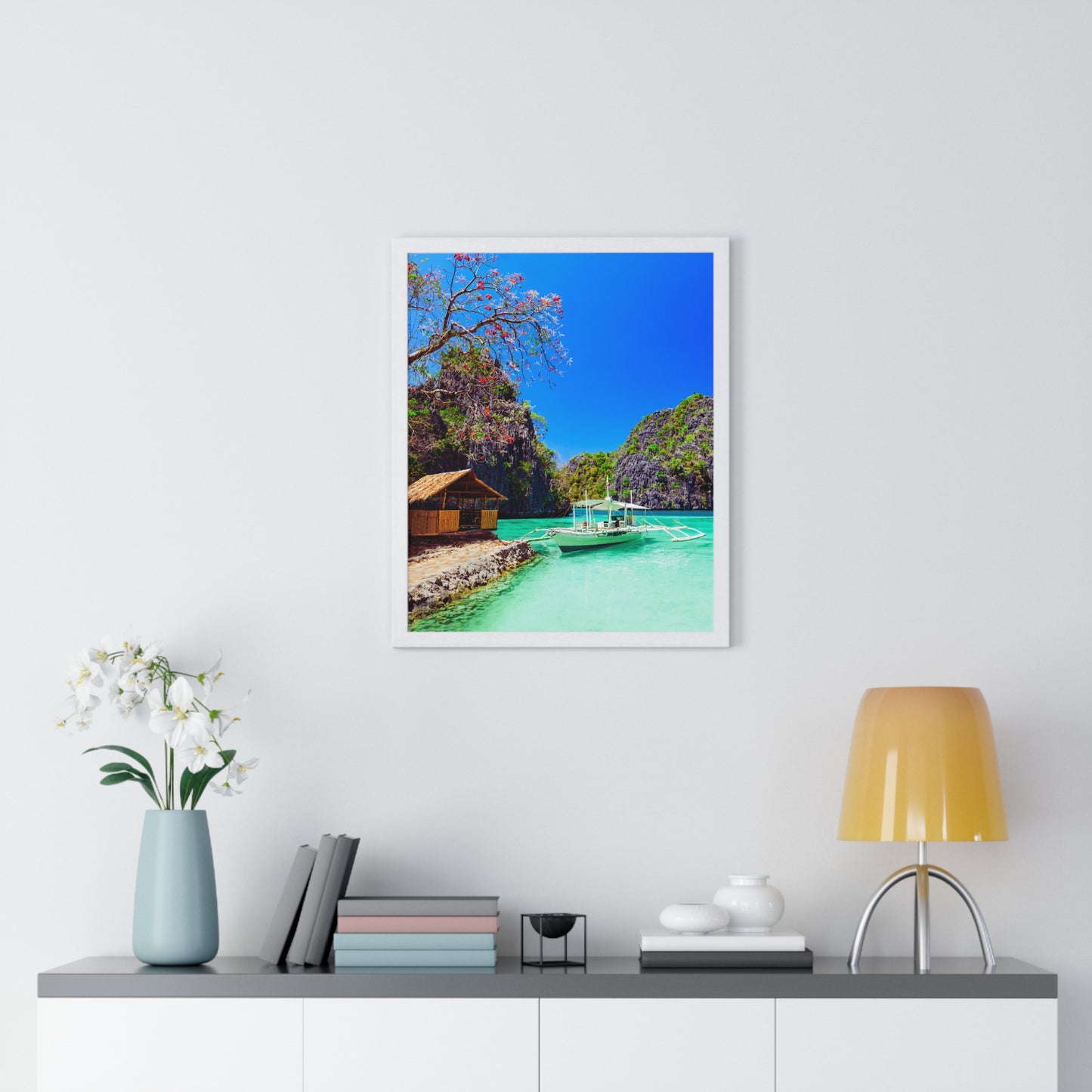 Vertical Framed Poster  • Urlaubsmotiv