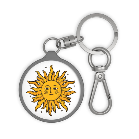 SONNE VINTAGE • Edler Luxus Schlüsselanhänger mit Karabiner für Frauen & Männer