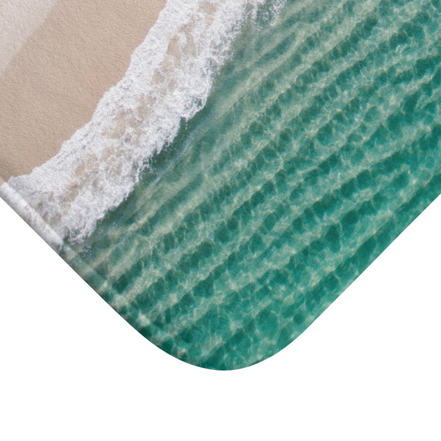 STRAND MEER WELLEN • Badvorleger / Fussmatte / Badteppich EXTRA Weich • 43 x 61 cm & 53 x 86 cm