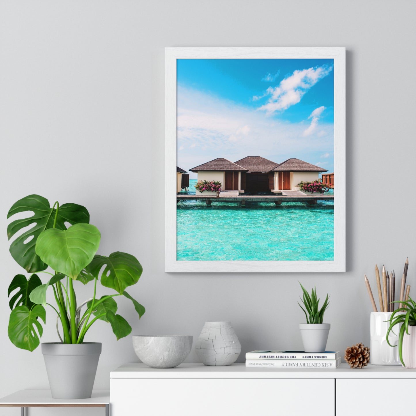 Vertical Framed Poster  • Urlaubsmotiv
