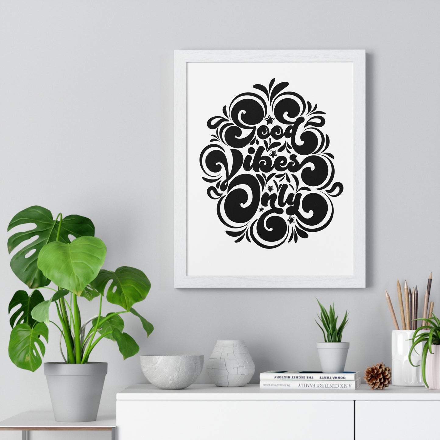 Vertical Framed Poster