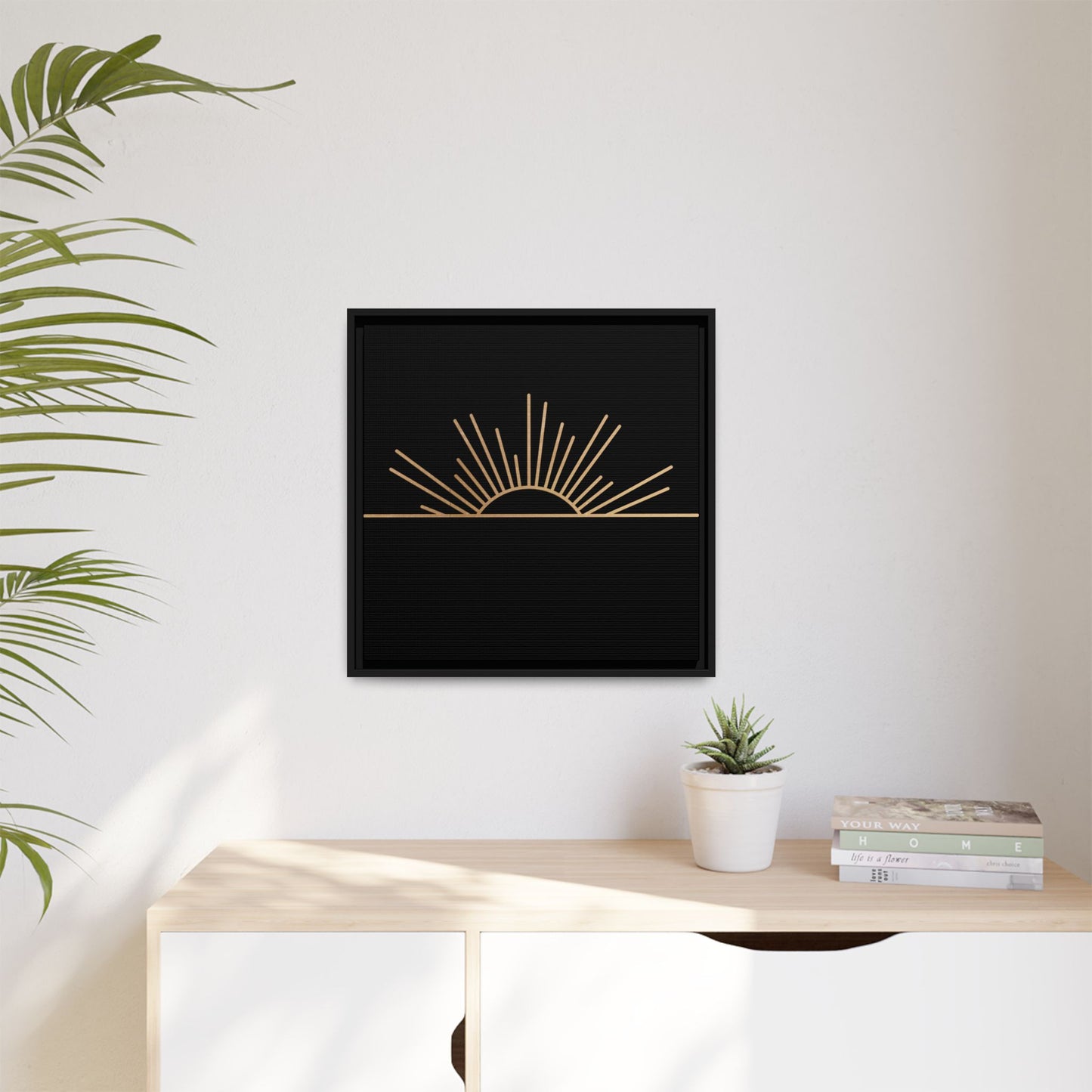 Matte Canvas, Framed (Multi-color)