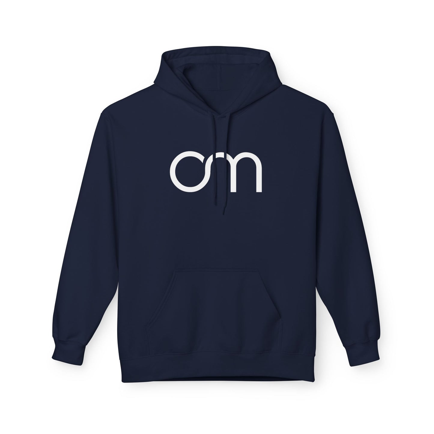 OM MANTRA OHM • Buddhismus, Hunduismus Spiritueller Sanskrit Spruch Hoodie in minimalistischem Design für Damen & Herren • Baumwolle 🌿