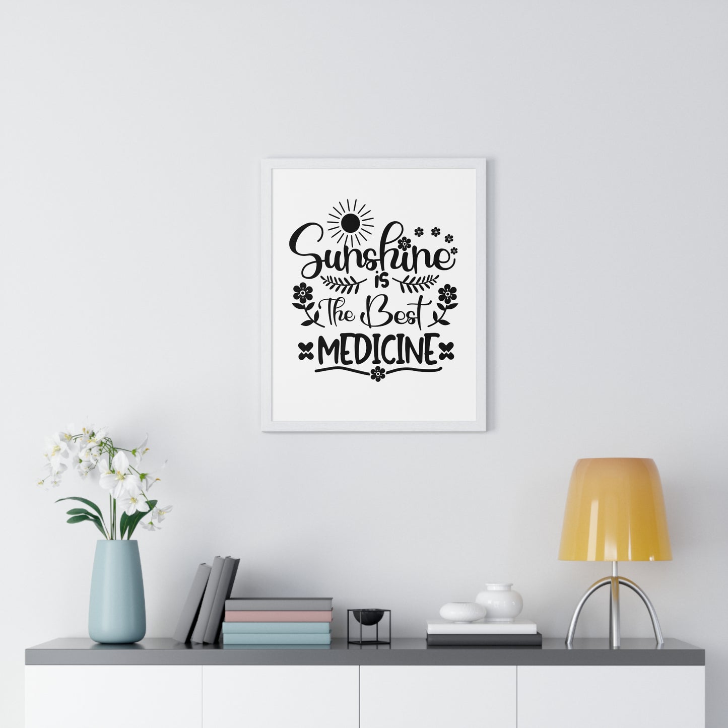 Vertical Framed Poster