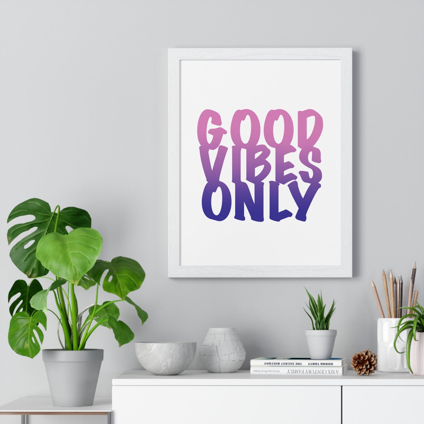 Vertical Framed Poster