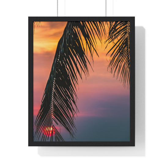Vertical Framed Poster  • Urlaubsmotiv