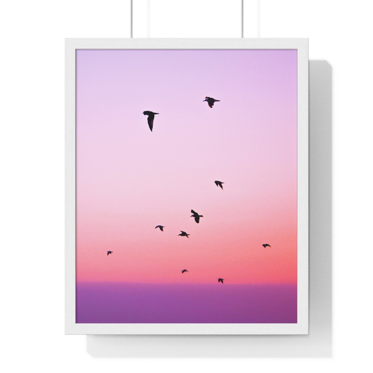 Vertical Framed Poster • Urlaubsmotiv
