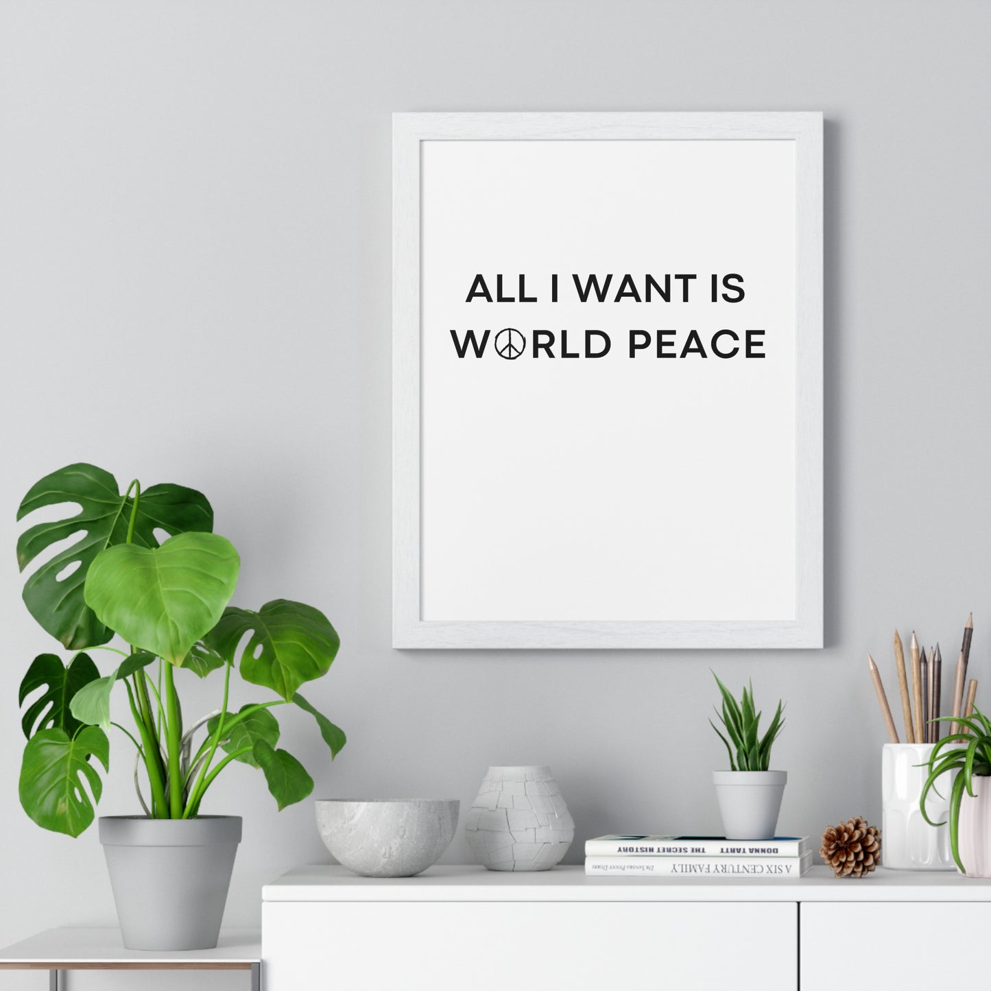 Vertical Framed Poster