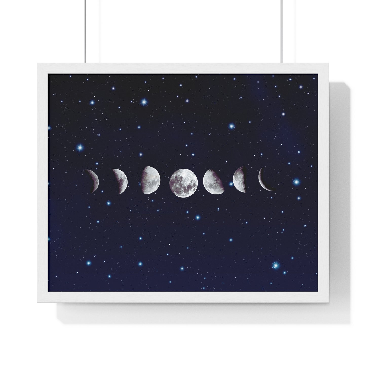 Horizontal Framed Poster 🌒 🌓 🌔 🌕 🌖 🌗 🌘