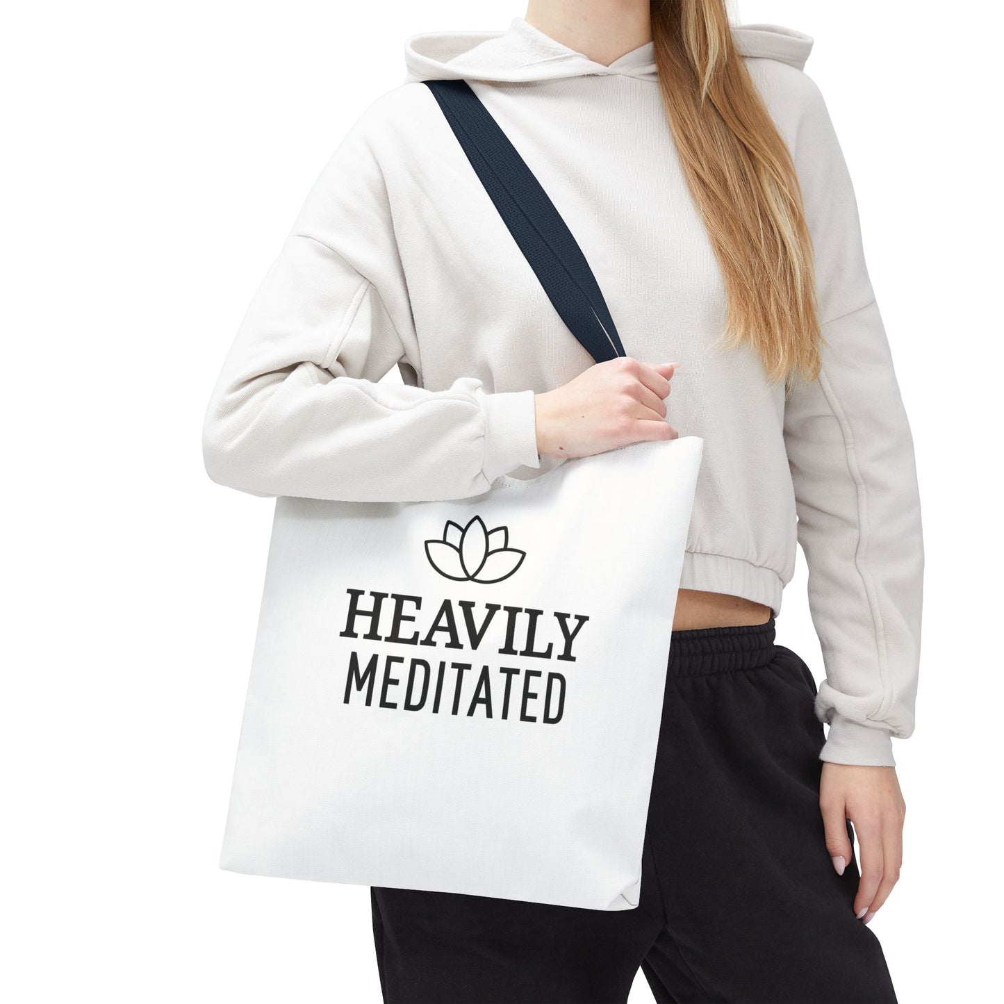 HEAVILY MEDITATED • Henkel Tragetasche • Extra Robust - YOGA SANTA