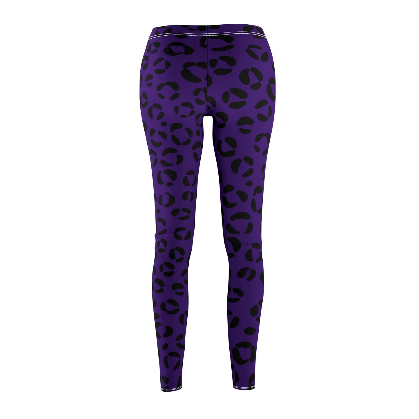 LILA LEOPARDEN ANIMAL PRINT • Violette Leggings für Sport & Alltag