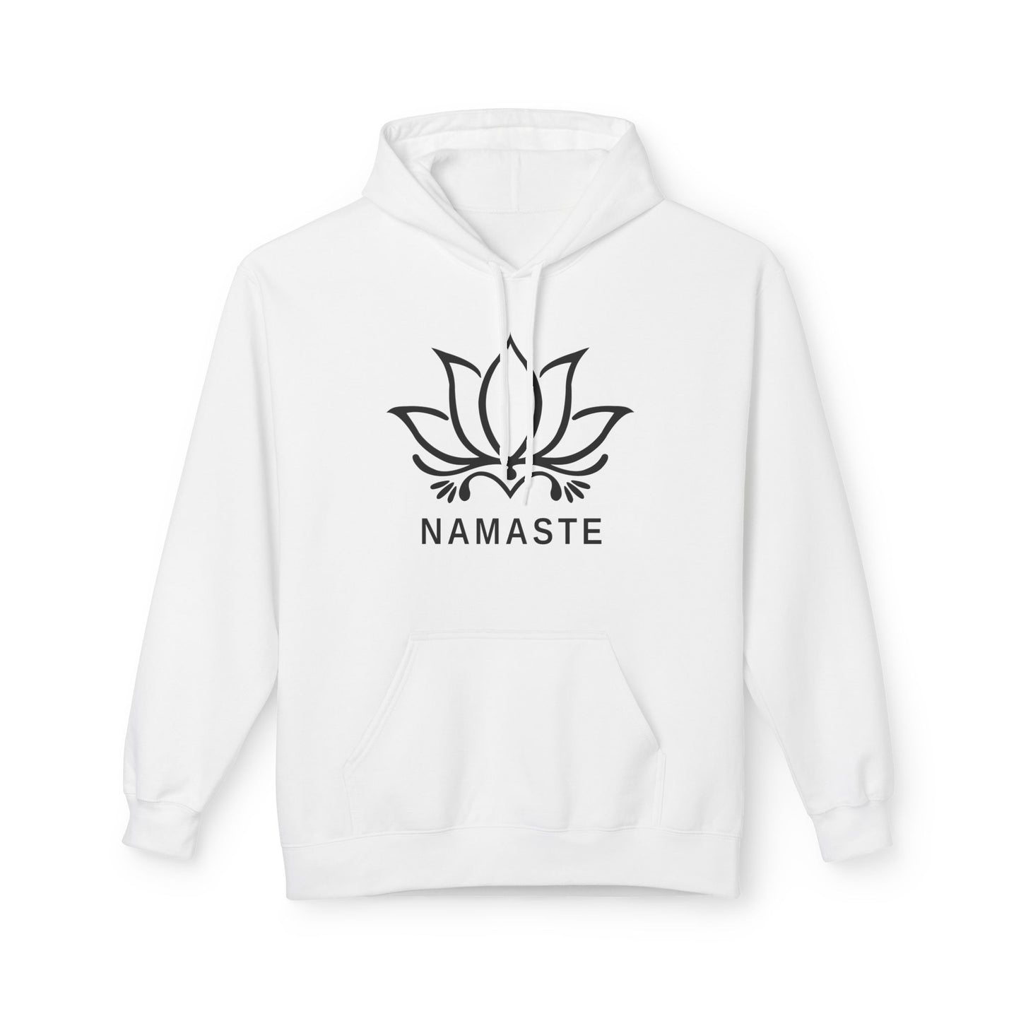 NAMASTE SWEATSHIRT LOSTUSBLUME BILD MOTIV ZEICHNUNG • Kuschelweicher Hoodie für Damen & Herren • Baumwolle 🌿