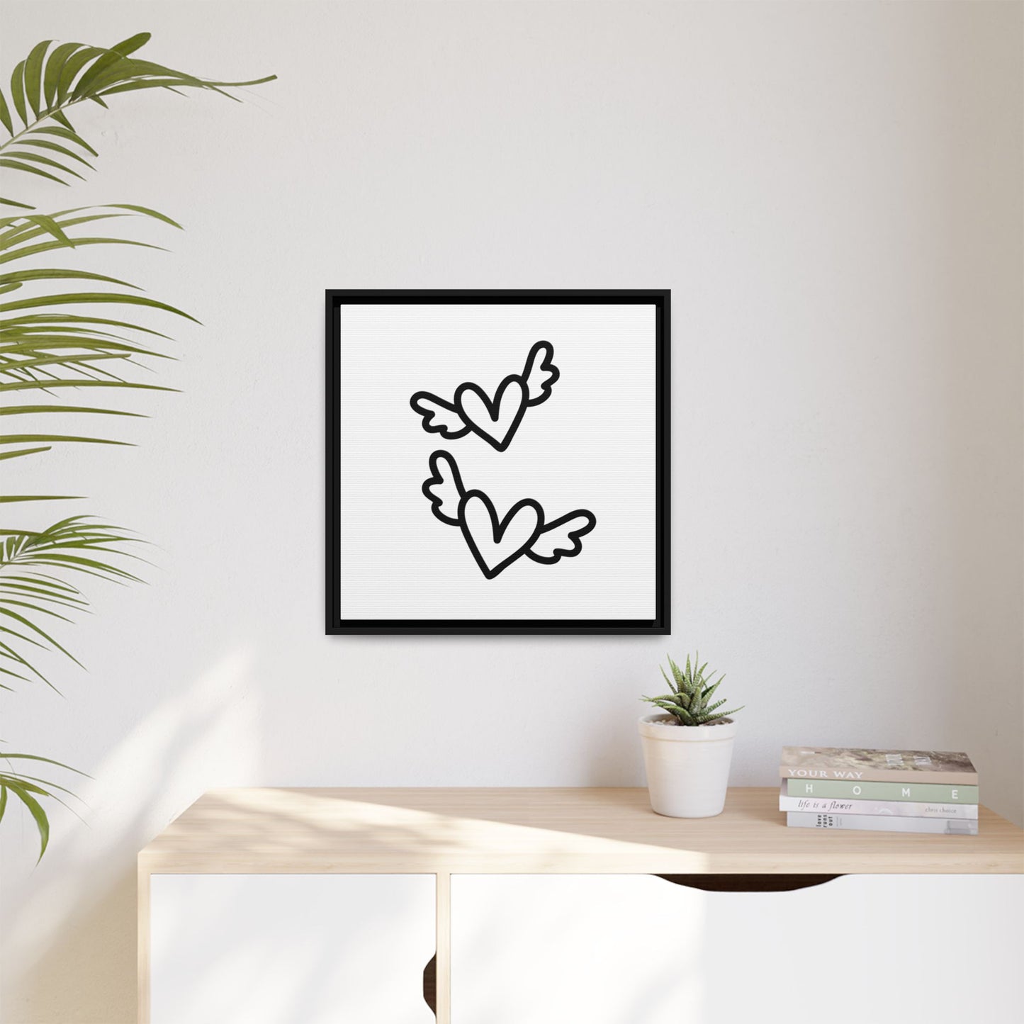 Matte Canvas, Framed (Multi-color)