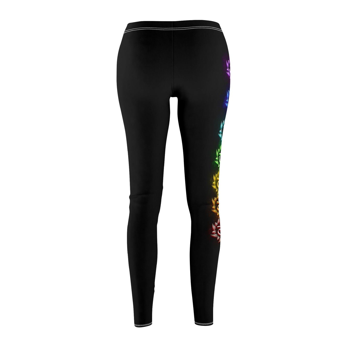 7 CHAKREN CHAKRA in BLUMEN FLORAL • Spirituelle Leggings für Sport & Alltag