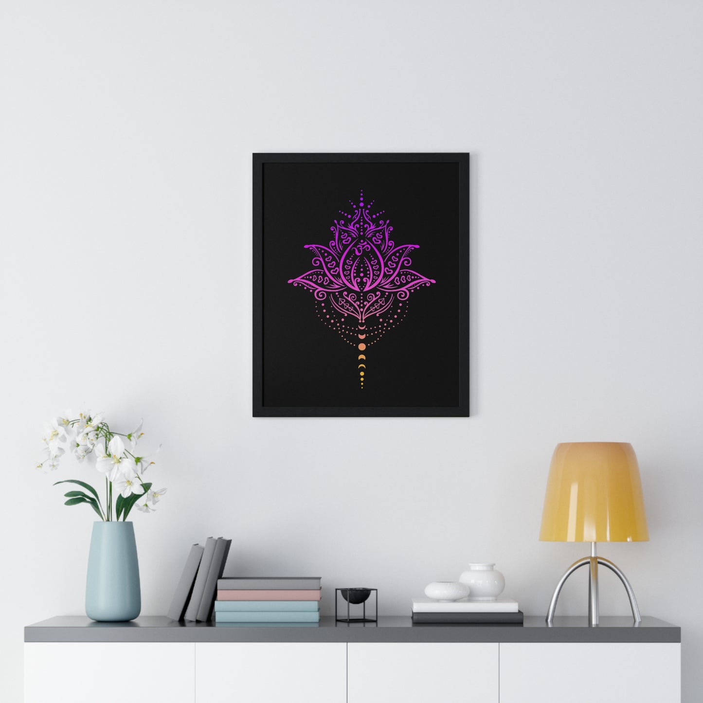 Vertical Framed Poster
