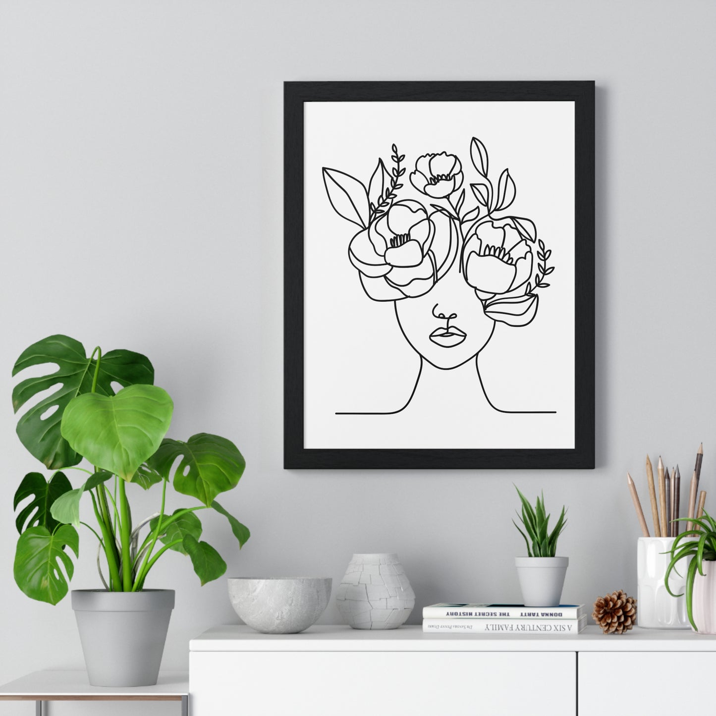 Vertical Framed Poster