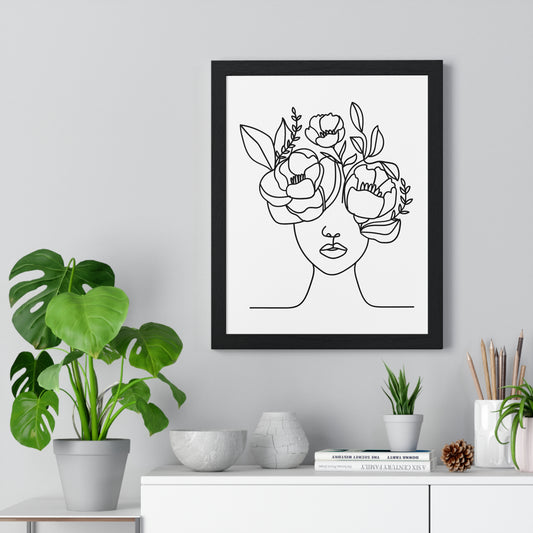 Vertical Framed Poster