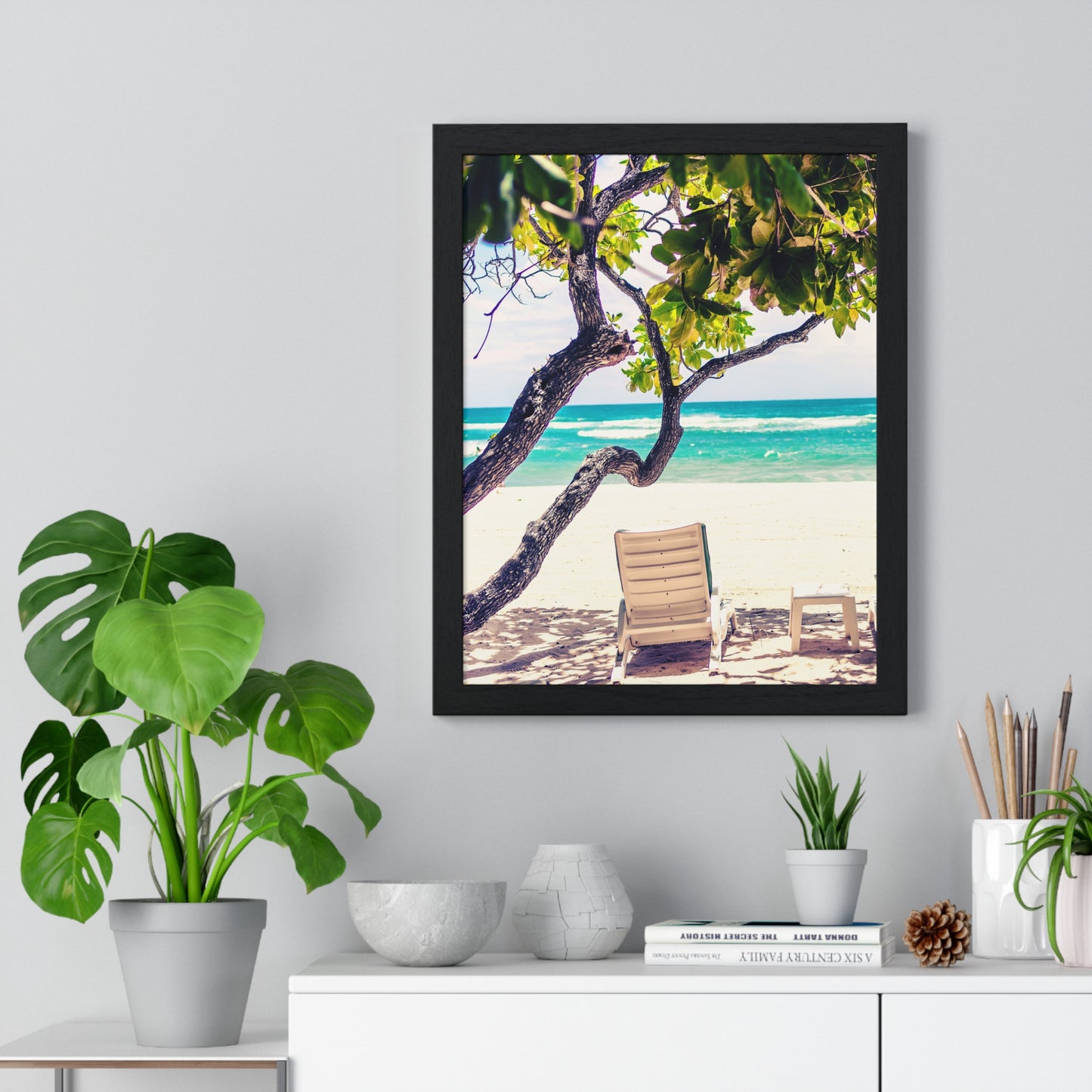 Vertical Framed Poster  • Urlaubsmotiv