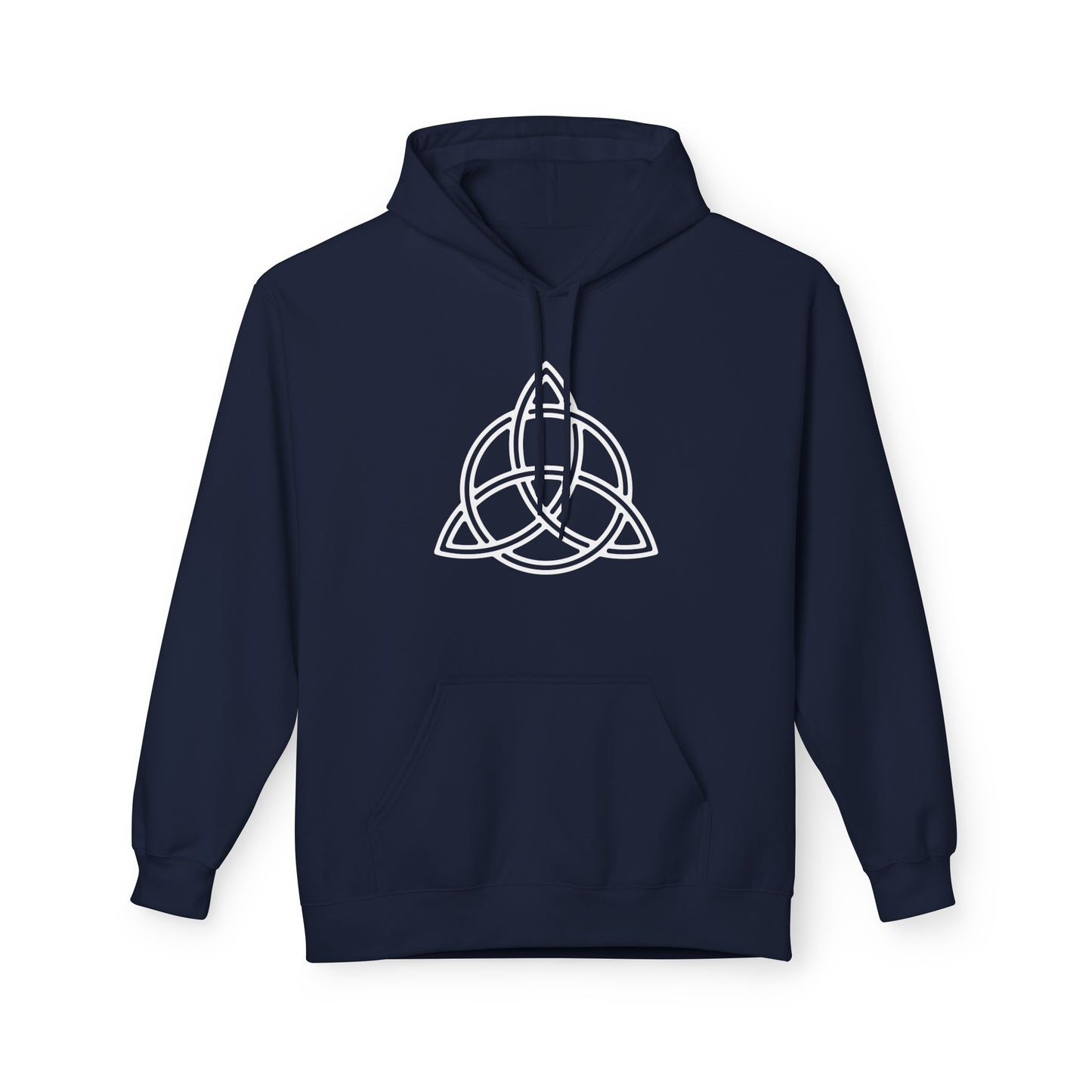 TRIQUETRA KELTISCHER KNOTEN • NORDISCHER WIKINGER Hoodie für Damen & Herren Kuschelpullover • Baumwolle 🌿