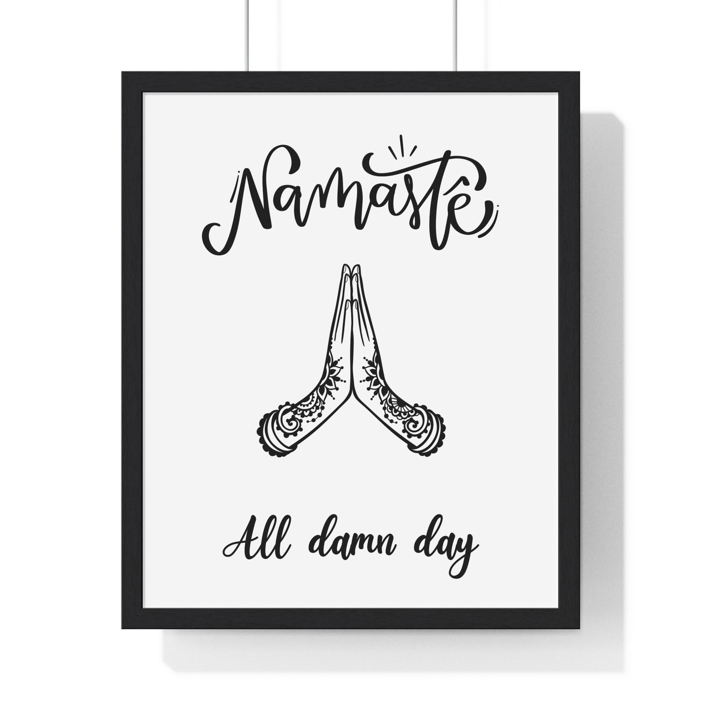 Vertical Framed Poster