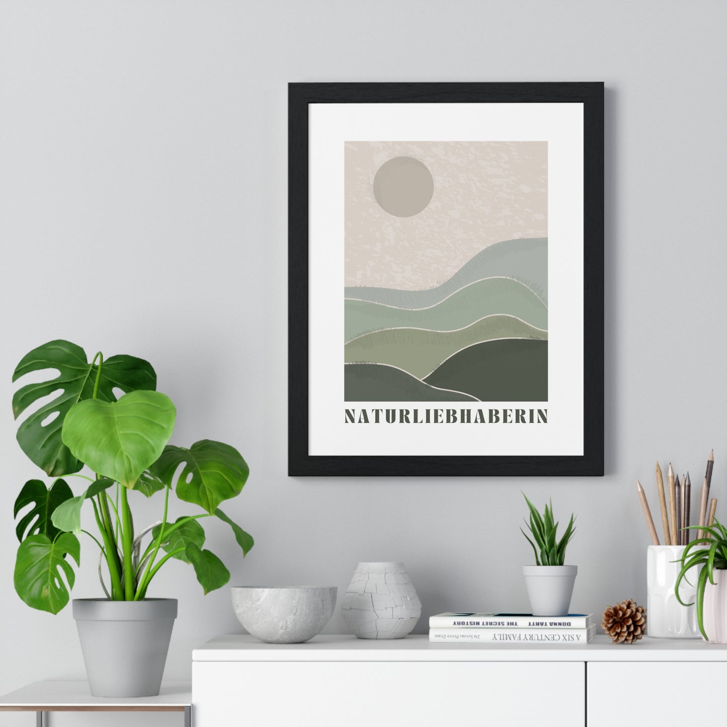 Vertical Framed Poster